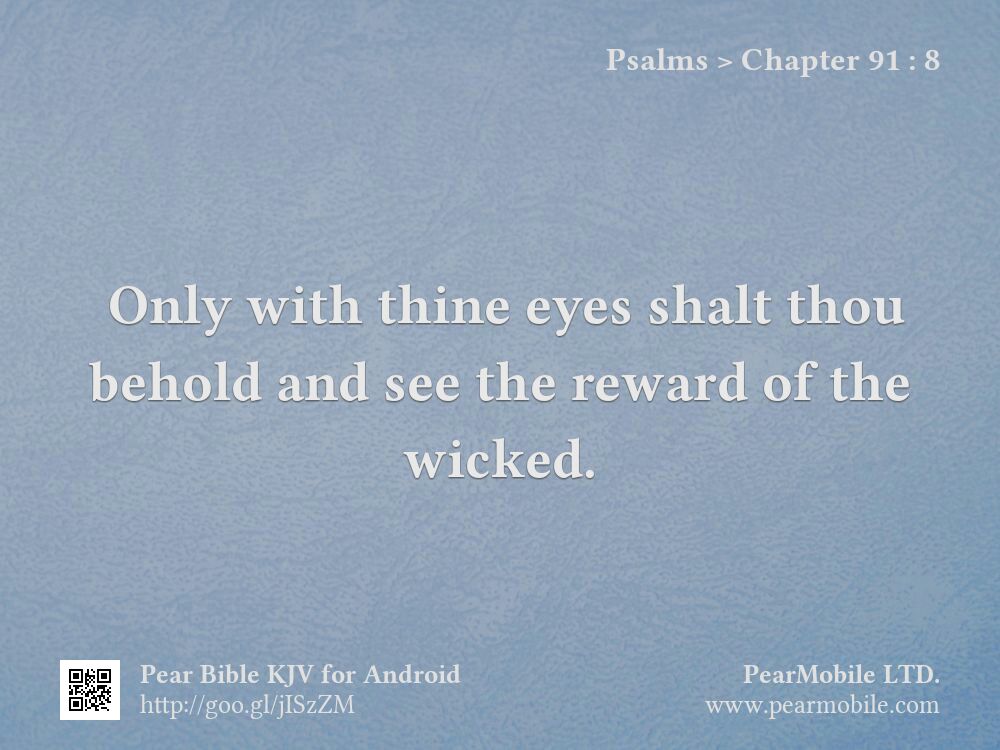 Psalms, Chapter 91:8